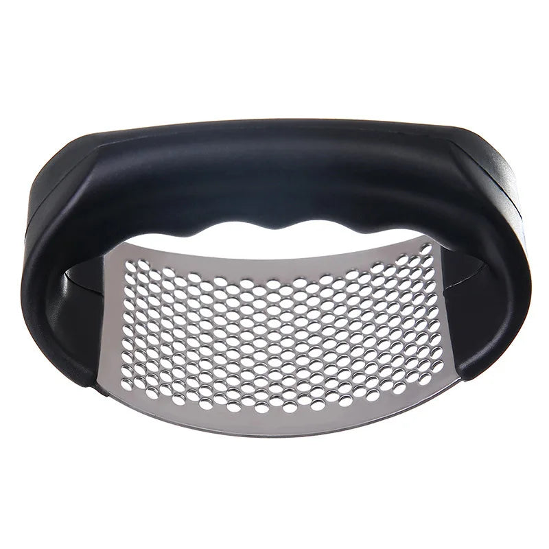 Stainless Steel Garlic Press – Manual Garlic Chopper for Kitchen